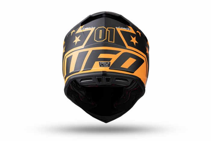 Casca cross/atv pentru copii Ufo Plast Intrepid, culoare negru/rosu, marime S [2]