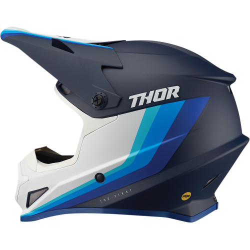 Casca cross/atv Thor Sector Mips Runner, culoare albastru/alb, marime L [2]