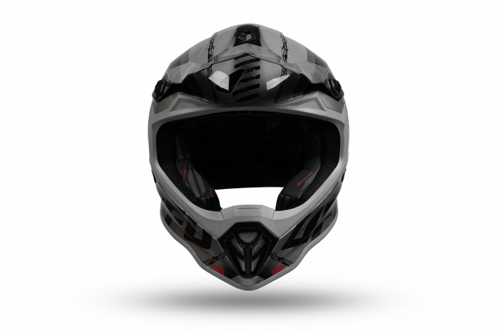 Casca cross/atv Ufo Intrepid Kids, culoare negru/argintiu, marime L [3]