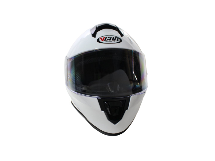 Casca moto,integrala,copii VCAN H151, alb lucios,marime YL 51-52 JUNIOR [2]