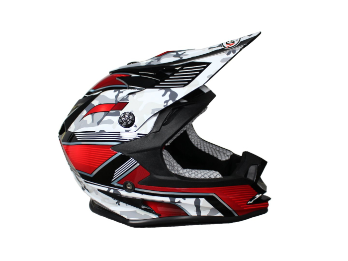 Casca cross/enduro copii VCAN V321 negru camo FORCE,marime YM 51-52 JUNIOR [3]