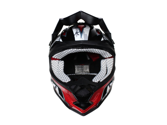Casca cross/enduro copii VCAN V321 negru camo FORCE,marime YM 51-52 JUNIOR [2]