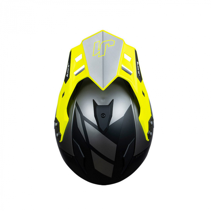 Casca enduro/ATV JUST J34 Pro Outerspa, culoare galben/negru, marime M [3]