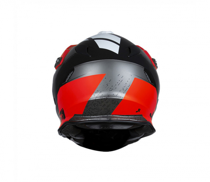 Casca enduro/atv JUST J34 Pro Outerspa, culoare rosu/negru, marime XL [5]