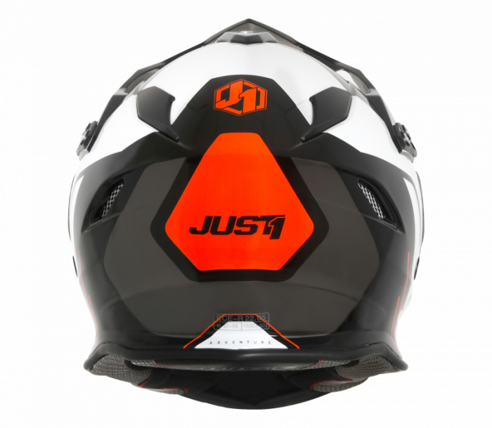 Casca enduro/atv JUST J34 Pro Tour, culoare portocaliu/negru, marime L [6]