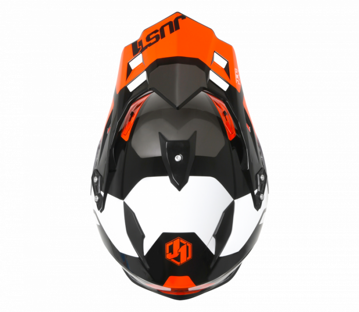 Casca enduro/atv JUST J34 Pro Tour, culoare portocaliu/negru, marime L [5]