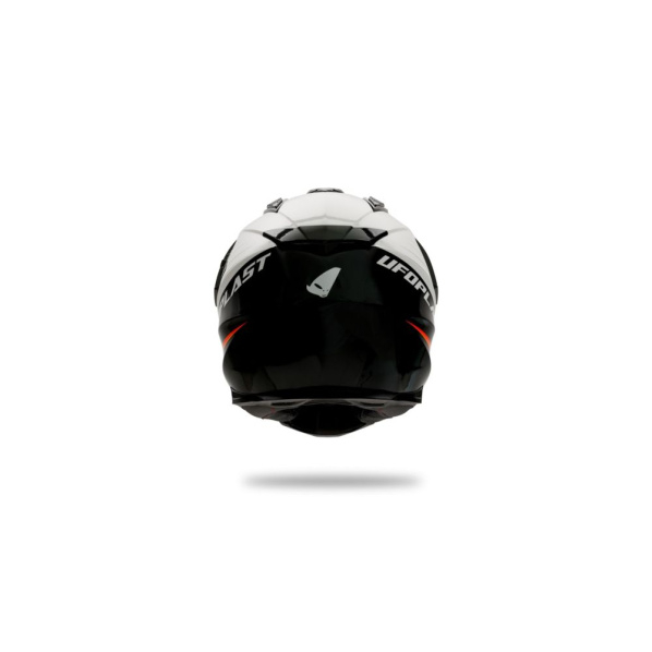 Casca enduro/ATV Ufo Aries, culoare negru/alb/portocaliu, marimea XS [5]
