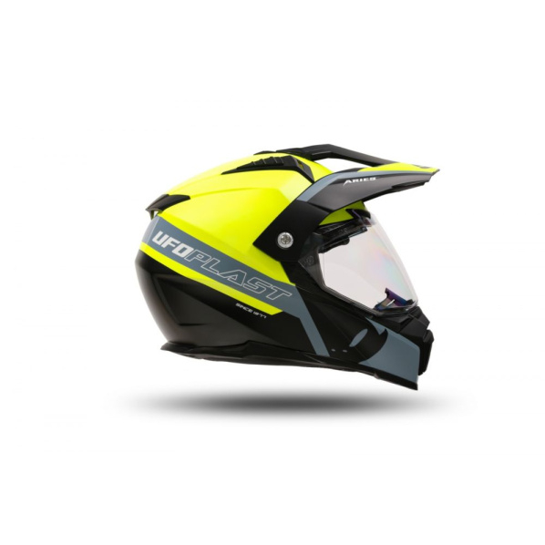 Casca enduro/ATV Ufo Aries, culoare negru/galben, marimea L [4]