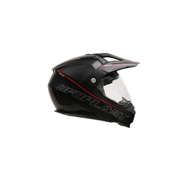Casca enduro/ATV Ufo Aries, culoare negru/rosu, marimea S [4]