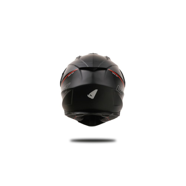 Casca enduro/ATV Ufo Aries, culoare negru/rosu, marimea S [5]