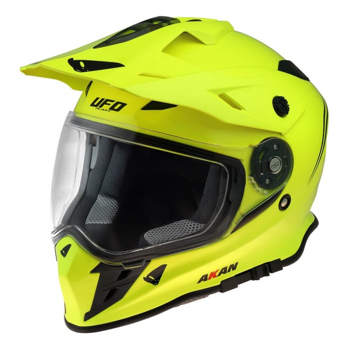 Casca enduro UFO Akan Adventure, culoare verde , marime M (57-58cm)