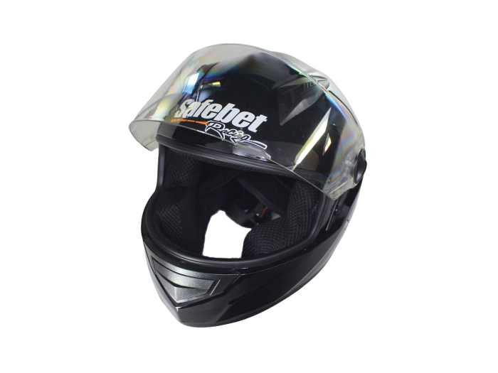 Casca moto integrala adulti, Safebet HF-111K, culoare negru, marime S [2]