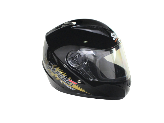 Casca moto integrala adulti, Safebet HF-111K, culoare negru, marime M [4]