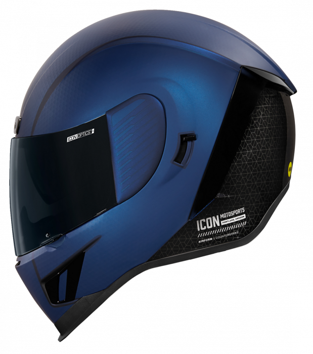 Casca Integrala Icon Airform Counterstrike MIPS, culoare albastru/negru, marime M [2]