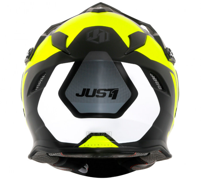 Casca moto/atv JUST1 J34 Pro Tour, culoare negru/galben, marime L(59-60cm) [5]