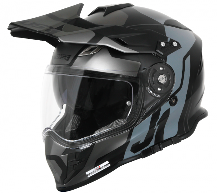 Casca moto atv JUST1 J34 Tour, culoare negru, marime XL(61-62cm)