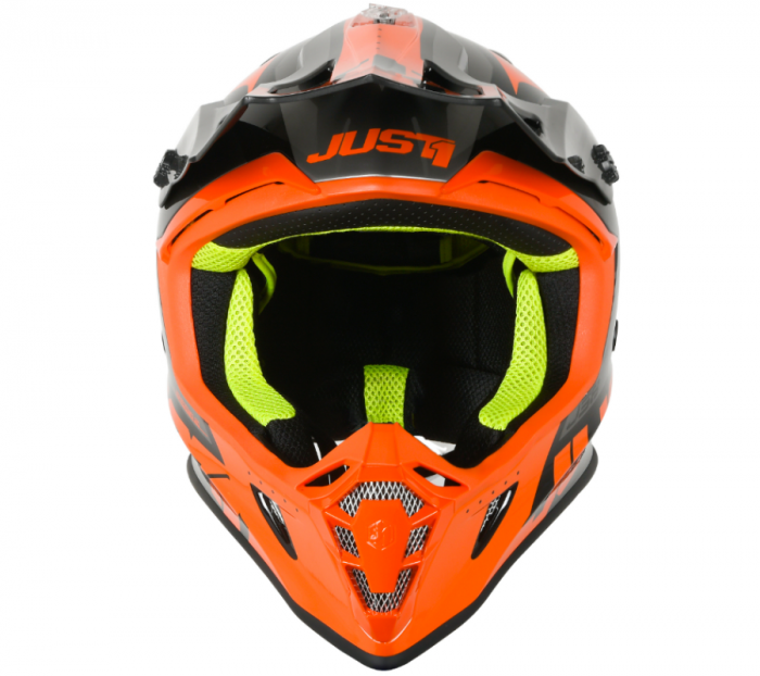 Casca moto/atv JUST1 J38 BLADE, culoare portocaliu/negru, marime L (59-60cm) [3]