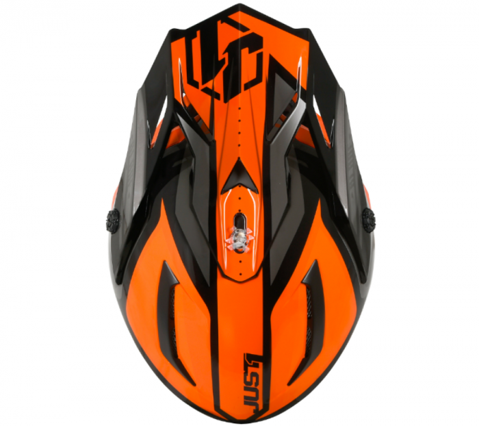 Casca moto/atv JUST1 J38 BLADE, culoare portocaliu/negru, marime L (59-60cm) [5]