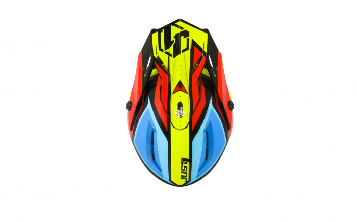 Casca moto/atv JUST1 J38 BLADE, culoare rosu/albastru/galben/negru, S (55-56cm) [5]