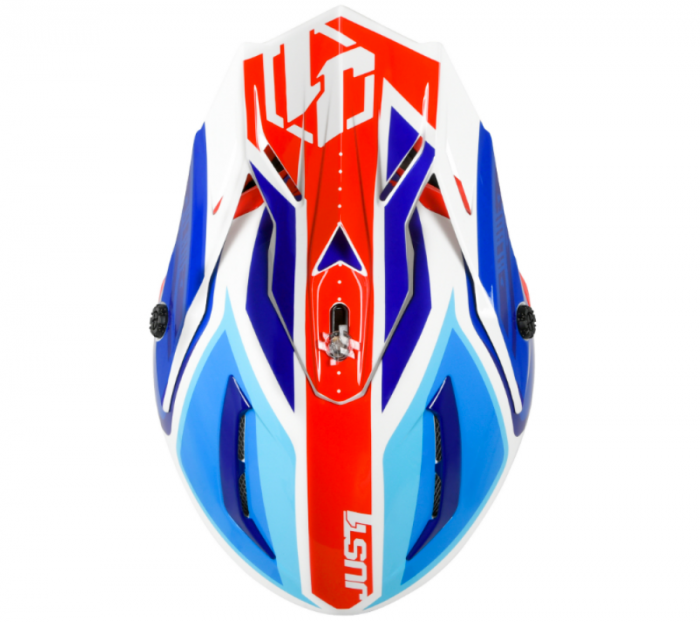 Casca moto/atv JUST1 J38 BLADE, culoare rosu/albastru, marime XL (61-62cm) [5]