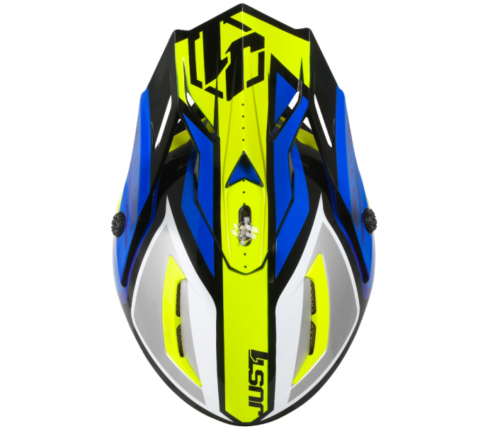 Casca moto/atv, JUST1 J38, culoare albastru/galben, marime L [5]