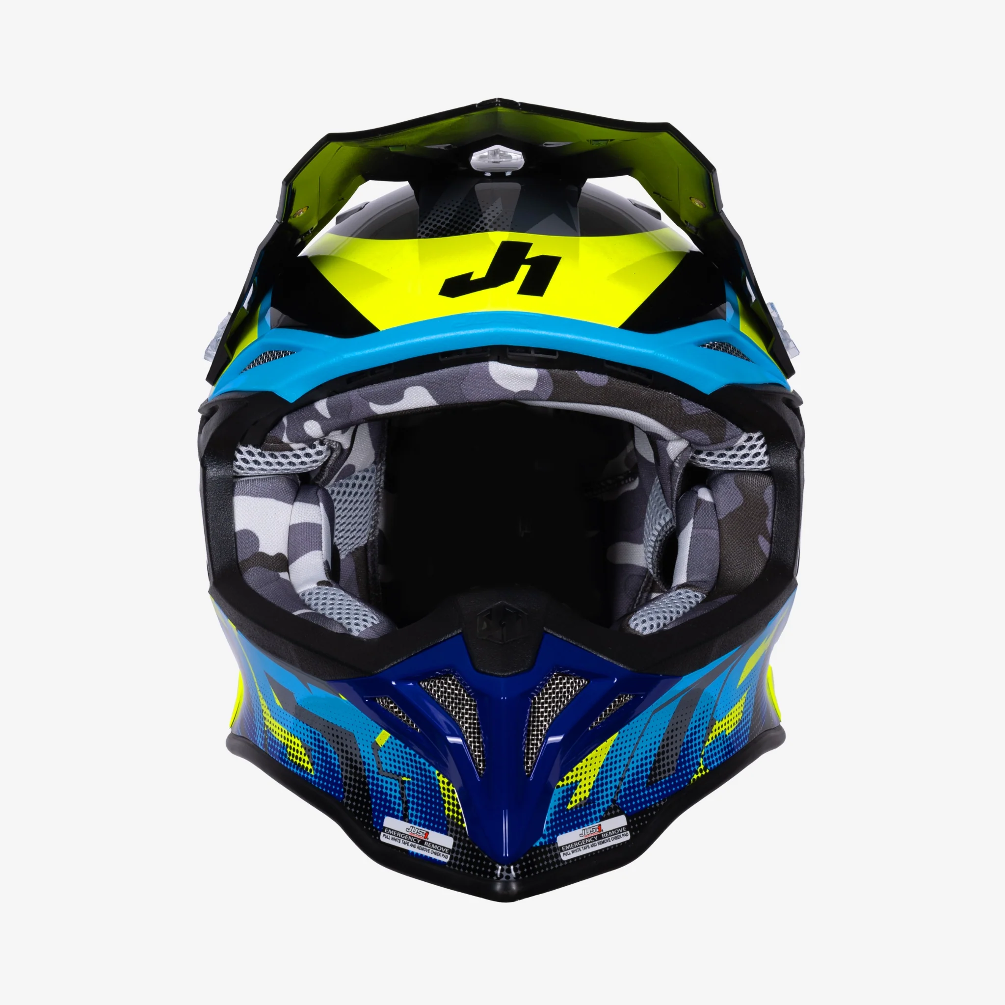 Casca moto/atv JUST1 J39, culoare albastru negru lucios, marime L [4]