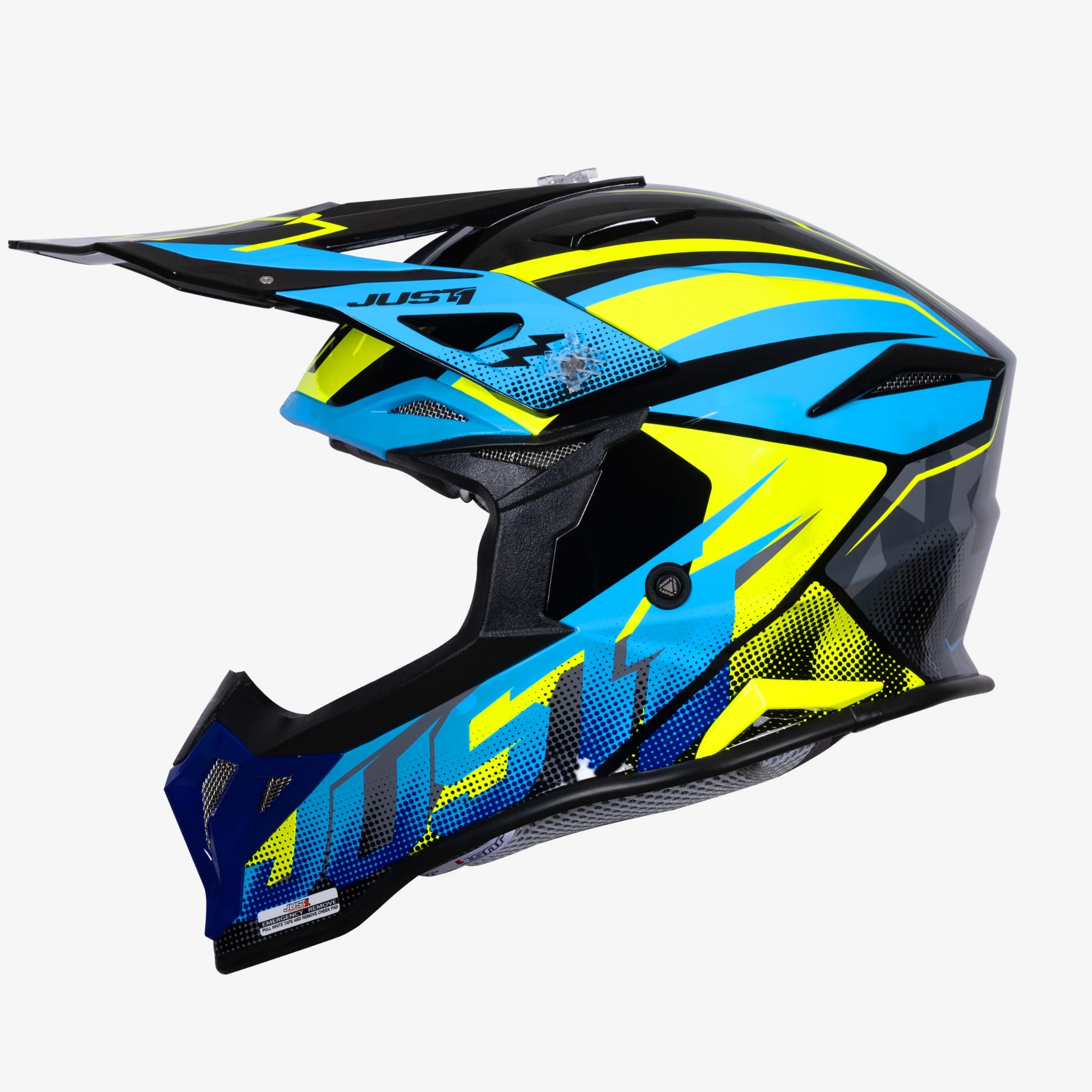 Casca moto/atv JUST1 J39, culoare albastru negru lucios, marime L [3]