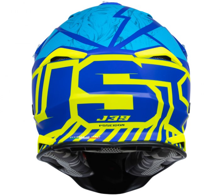 Casca moto/atv JUST1 J39 Poseidon, culoare albastru/galben, marime XL [5]