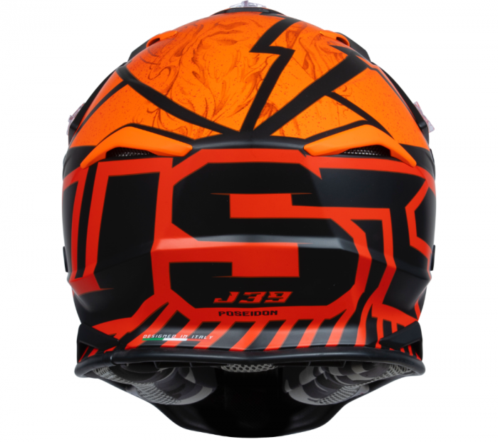 Casca moto/atv JUST1 J39 Poseidon, culoare portocaliu/negru, marime S [5]