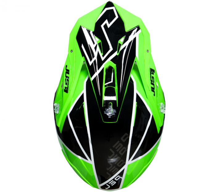 Casca moto/atv JUST1 Thruster, culoare verde/negru, marime XL [4]