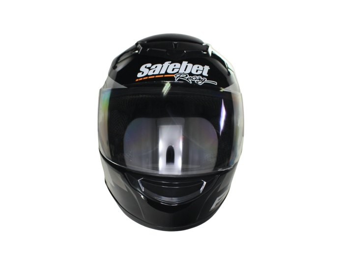 Casca moto integrala adulti, Safebet HF-123 Q245-S, culoare negru/argintiu, marime M [5]
