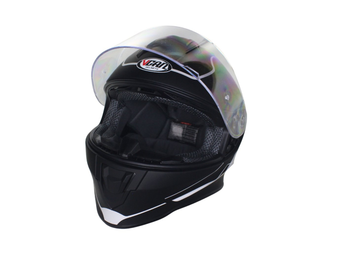 Casca moto,integrala,copii VCAN H151,gri/negru mat,marime YM 49-50 JUNIOR [3]