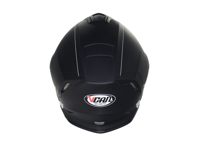 Casca moto,integrala,copii VCAN H151,gri/negru mat,marime YM 49-50 JUNIOR [5]