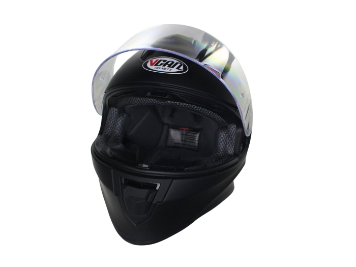 Casca moto,integrala,copii VCAN H151,negru mat,marime YM 49-50 JUNIOR [3]