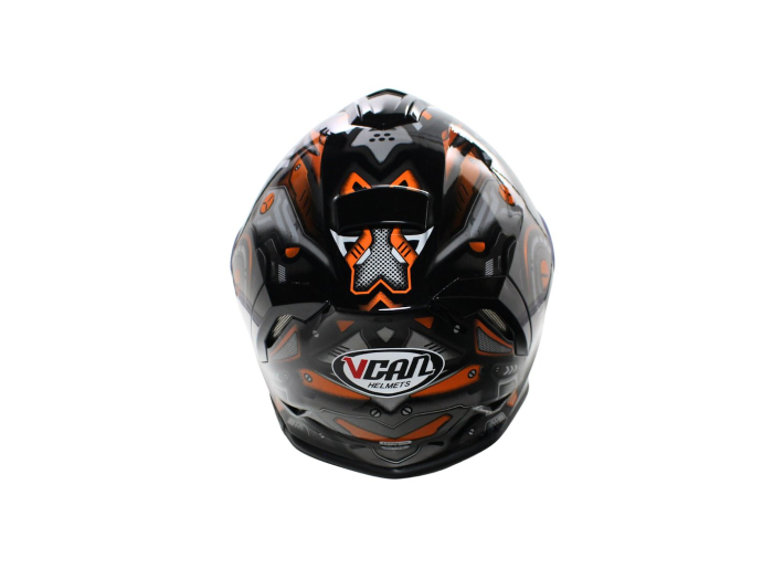 Casca moto,integrala,copii VCAN H151, negru,WAR MACHINE,lucios,marime YM 49-50 JUNIOR [5]