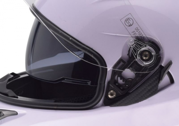 Casca moto integrala cu ochelari Awina, marime XS, culoare alb [3]