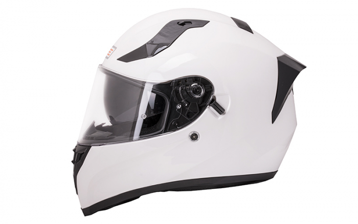 Casca moto integrala, cu ochelari, Origine Strada Solid, culoare alb, marime M 57-58cm [2]