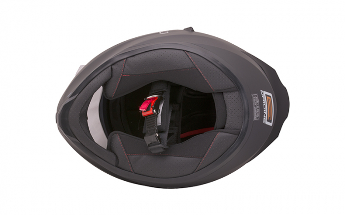 Casca moto integrala, cu ochelari, Origine Strada Solid, culoare negru, marime L 59-60cm [6]