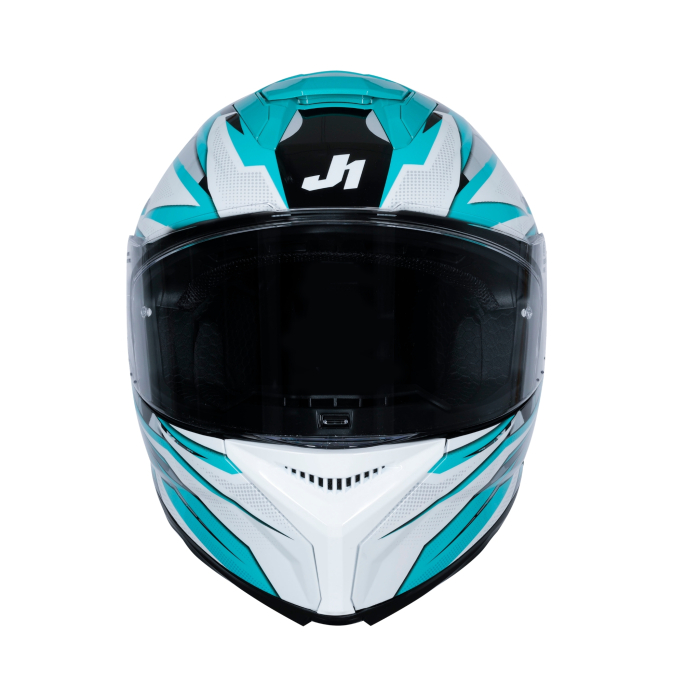 Casca moto integrala JUST1 J-STR AVALON,albastru negru lucios,marime XXL [3]