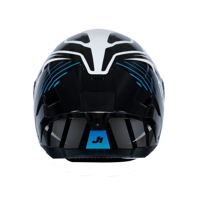 Casca moto integrala JUST1 J-STR TACTICAL,albastru alb lucios,marime L [4]