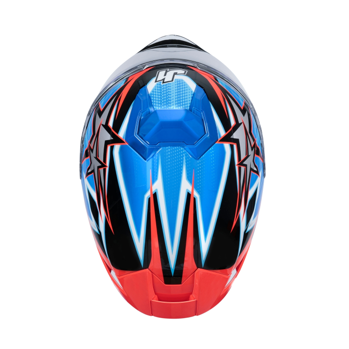 Casca moto integrala JUST1 J-STR ASTRO, rosu/negru/albastru,marime XL [5]