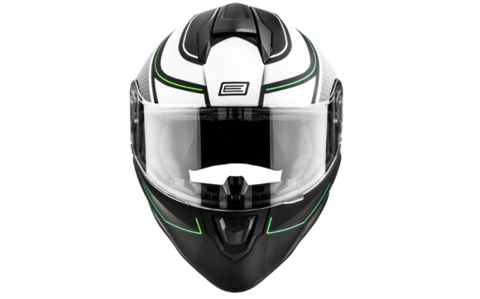 Casca moto integrala, Origine Dinamo Galaxi, culoare alb/negru, marime L 59-60cm [8]