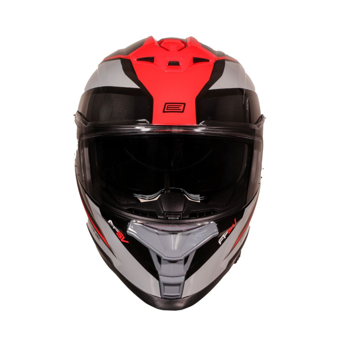 Casca moto integrala, Origine Etna Minimal, culoare rosu/albastru lucios, marime L [3]