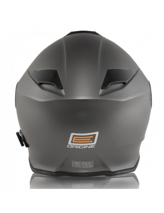 Casca moto Origine Delta BT Solid rabatabila cu ochelari, Bluetooth incorporat, culoare titaniu mat, marime S [6]