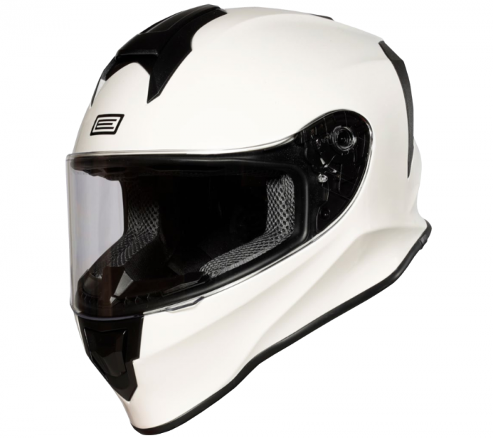 Casca moto Origine Dinamo Solid, culoare alb, marime M