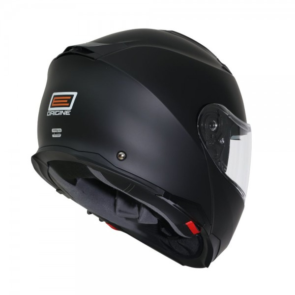 Casca moto Origine Logic Solid rabatabila cu ochelari, culoare negru, marime XS, ECE 2206 [4]