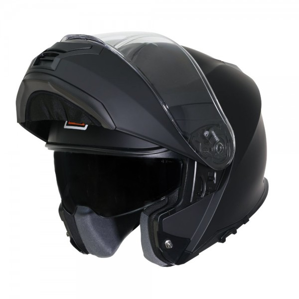 Casca moto Origine Logic Solid rabatabila cu ochelari, culoare negru, marime XS, ECE 2206 [2]