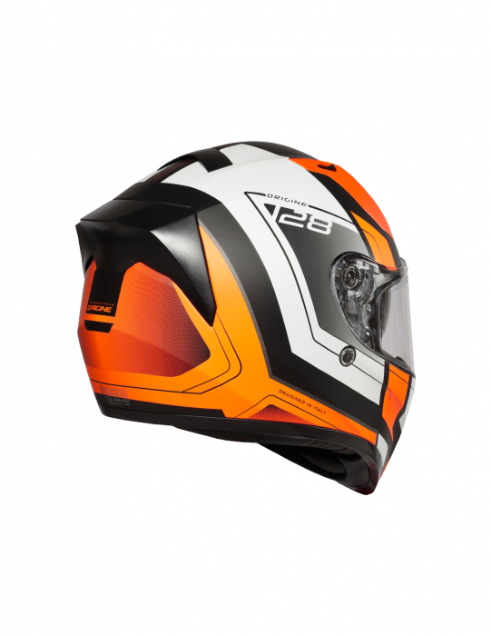 Casca moto Origine Strada Avanced, culoare fluo portocaliu/negru mat, marime XL [2]