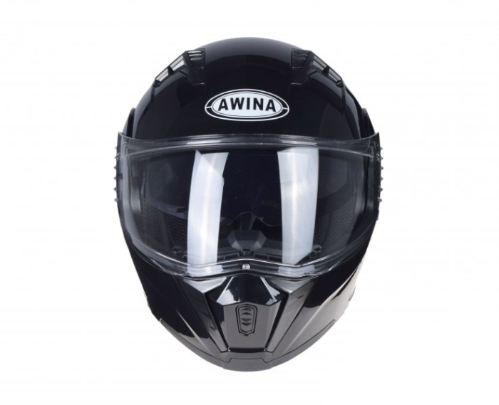 Casca moto rabatabila cu ochelari de soare, Awina JK906, culoare negru, marime M(57-58cm) [4]