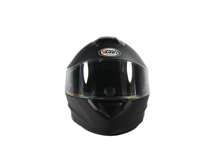 Casca moto rabatabila cu ocherari, VCAN H271, marime XL, culoare neagru [4]